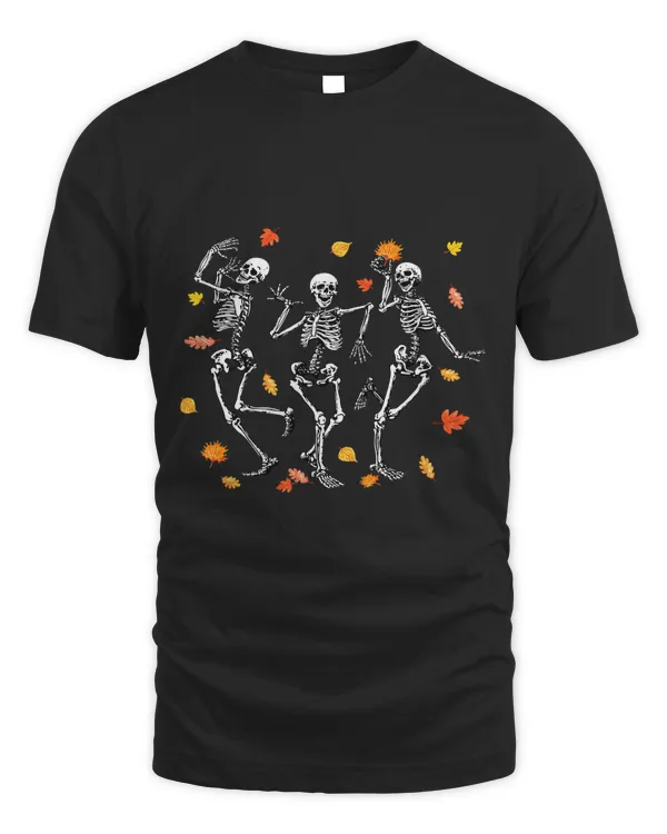 Skeleton Funny Skeletons Dancing Fall Vibes 463