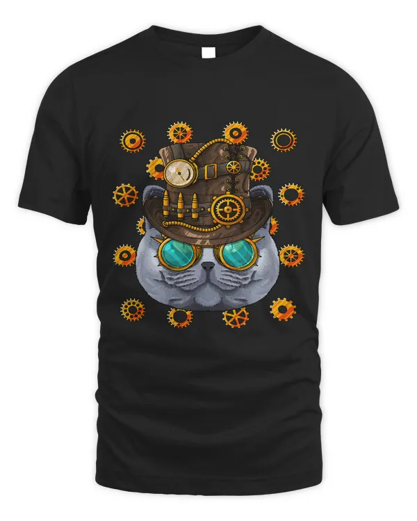 Steampunk British Shorthair Medieval Victorian Steam Powered