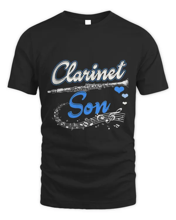 Funny Clarinet Son Marching Family Shirt Clarinet Mens 3