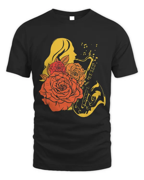 Girl Playing Saxophone Jazz Saxophonist Blues Jazzband Music