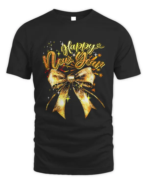 Happy new year coquette bow