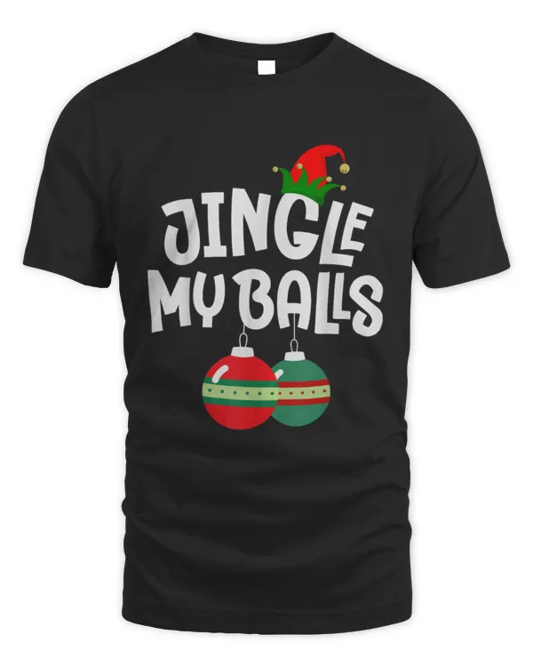 Jingle My Balls Christmas Couple Matching Tinsel Tits
