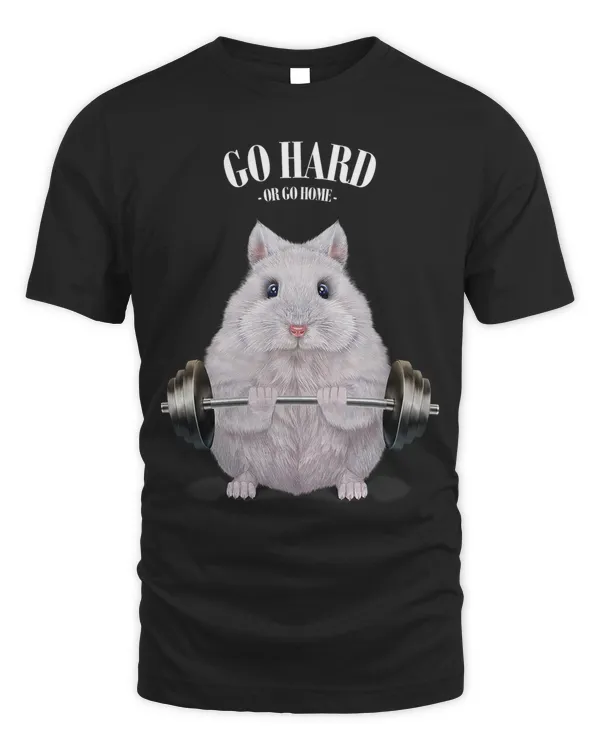 White Dwarf Hamster Muscle Training Weightlifting Fitness