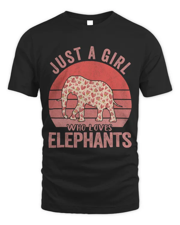 Just A Girl Who Loves Elephant Lover Elephant Girl