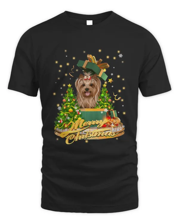 Yorkshire Terrier the best gift for christmas for dog lover