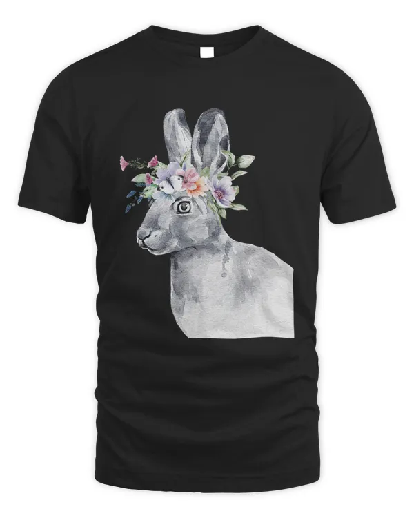 Floral Wild Rabbit Bunny Cottontail Spirit Wildlife Rescue