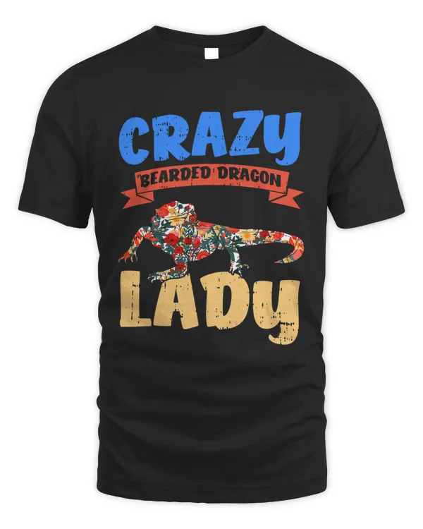 Crazy Bearded Dragon Lady Reptile Lover 3