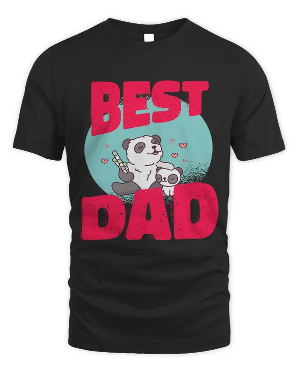 Cute Panda Bear Father Dad Daddy Figure Happy Fathers Day