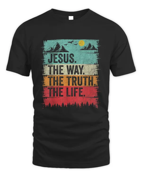 Jesus the way the truth the life - Unisex Standard T-Shirt Unisex Standard T-Shirt