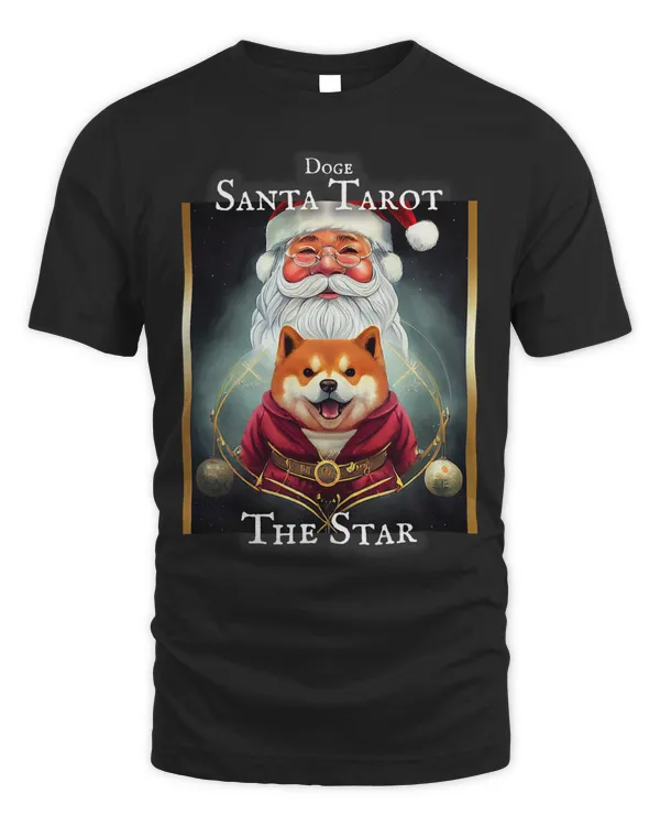 Doge Santa Tarot The Star Shiba Inu Christmas Crypto HODL 29