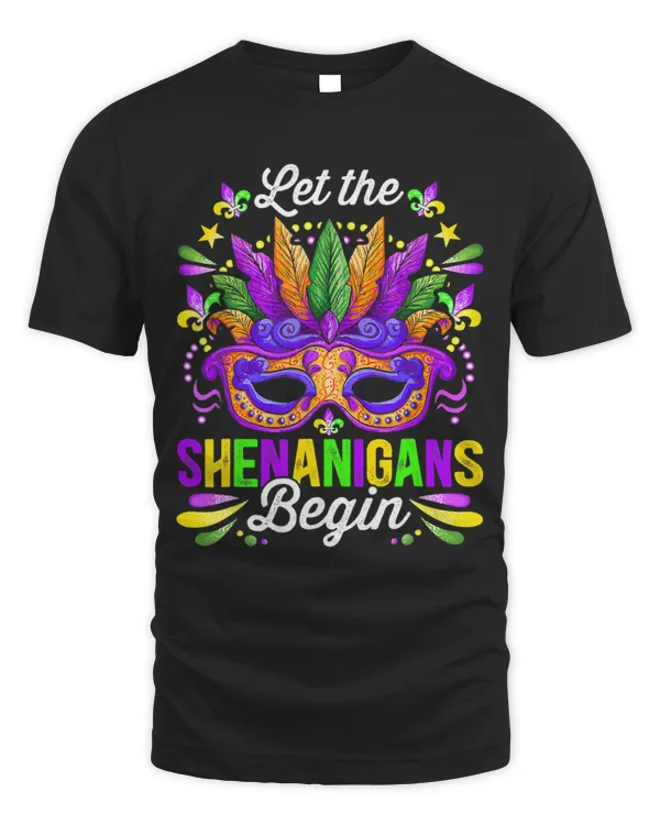 Mardi Gras Costume Let The Shenanigans Begin Mask 135