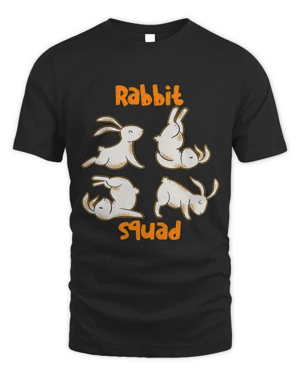 Rabbit squad funny bunny