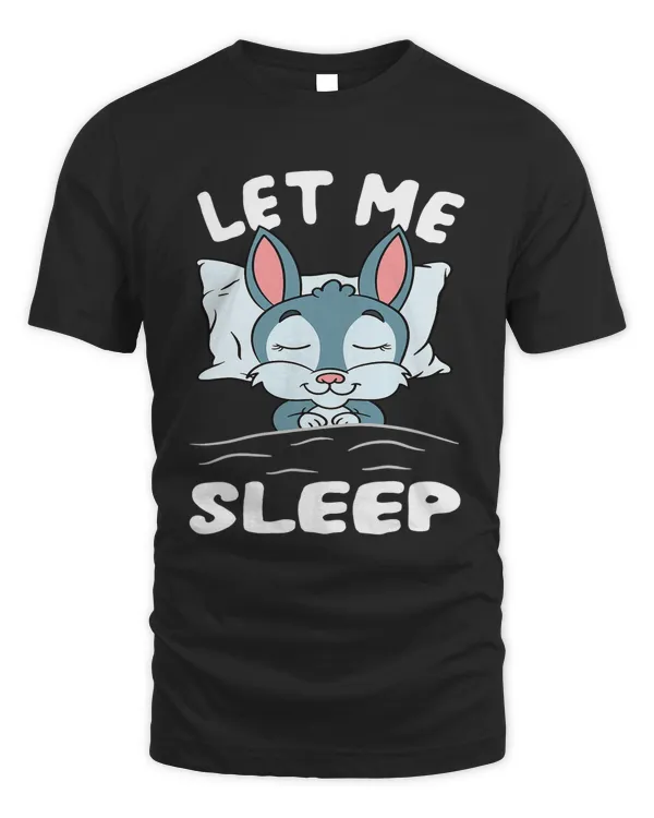 Sleeping Rabbit Need More Sleep Let Me Sleep
