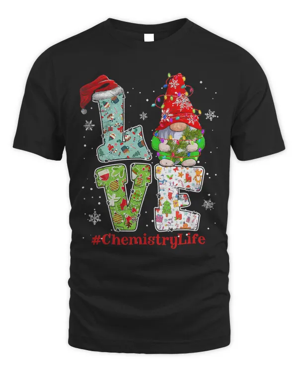 Cute LOVE Bowling Christmas Gnome Xmas Bowling Lovers