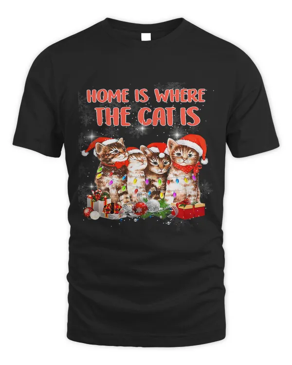 Funny Cats Christmas Tree Home Is Where My Cat Is 14