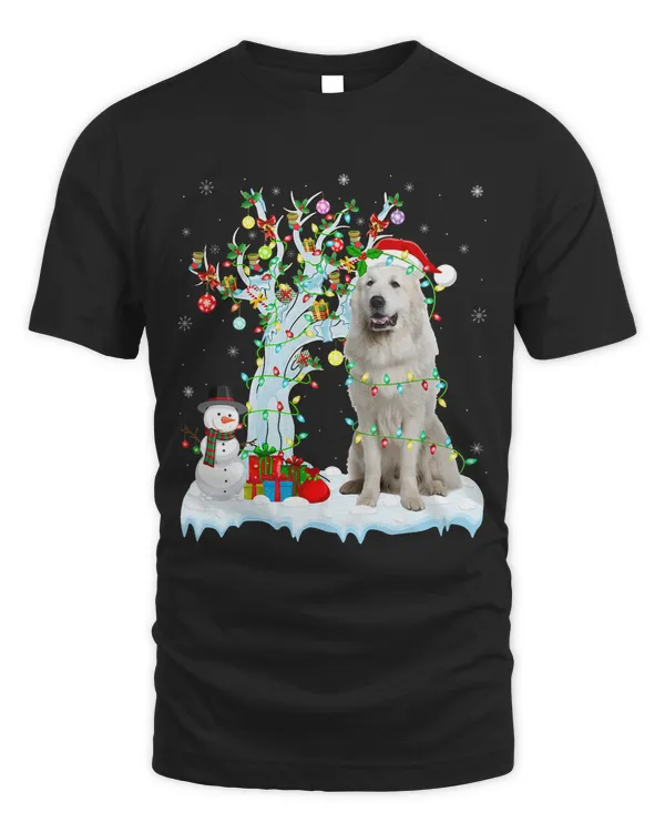 Xmas Element Tree Lighting Great Pyrenees Dog Christmas 1