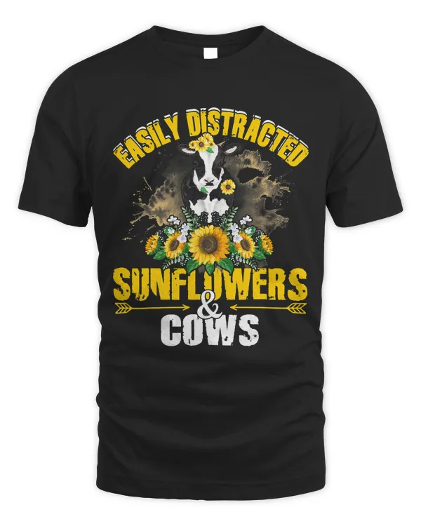 Easily Distracted By Sunflowers And Cows (2)