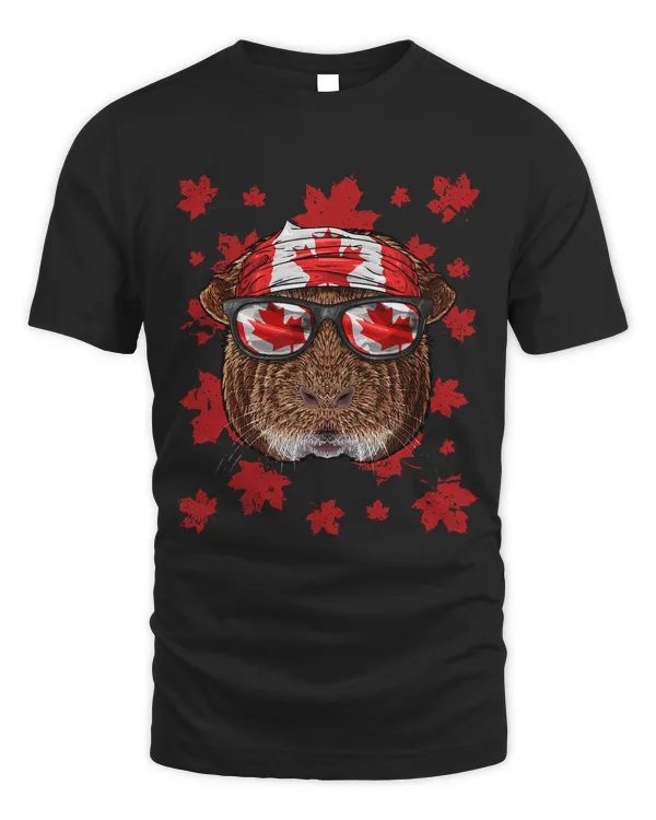 Canadian Guinea Pig Patriotic Canada Flag Maple Leaf Pride