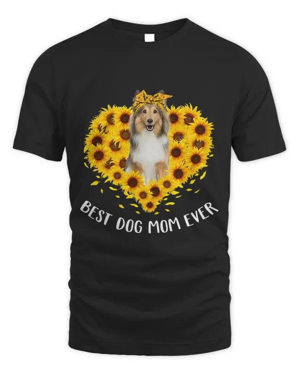 Shetland Sheepdog Mom Sunflower Dog Mom Women