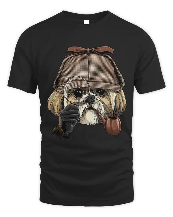 Shih Tzu Detective Shih Tzu Dog Lover 126