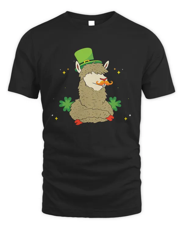 Funny irish llama leprechaun St patricks day st paddys day