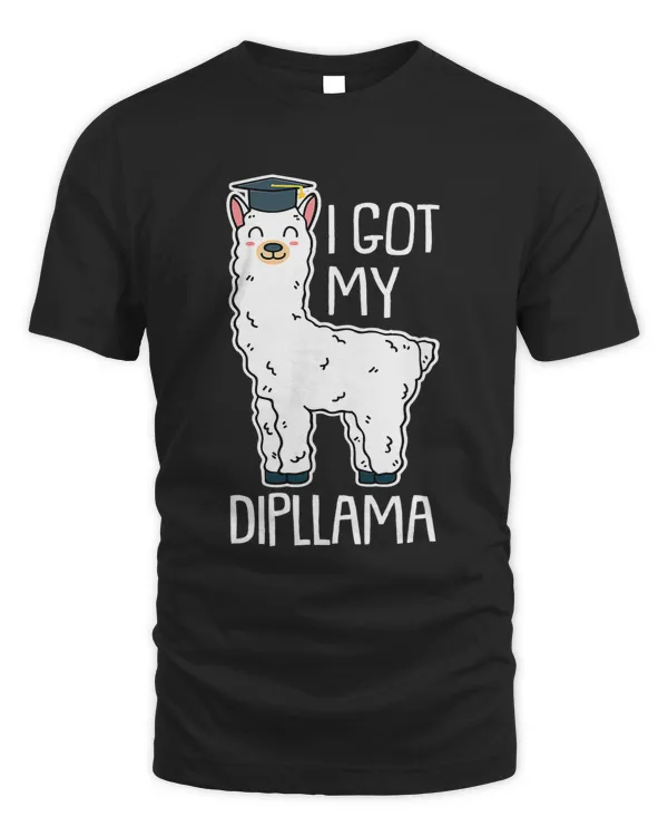 I Got My Dipllama Funny Diploma Degree Diploma Graduation