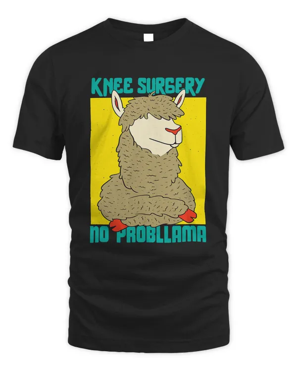 Injury Lama Patient Lover Funny Knee Replacement Surgery