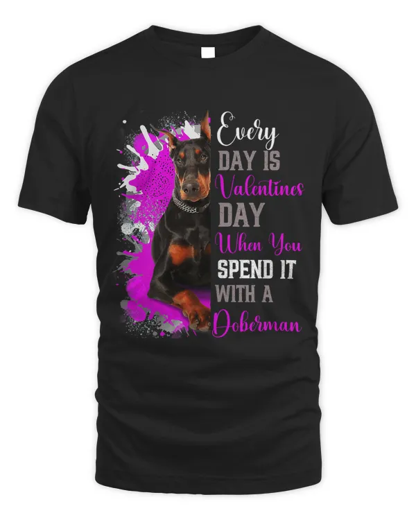 Funny Valentines Day Doberman Mom Mother Mommy Parent