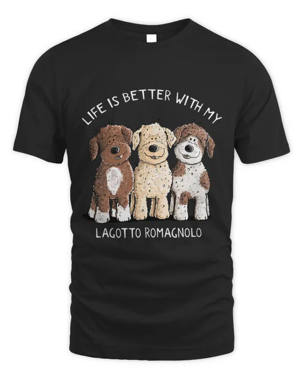 Life Is Better With Lagotto Romagnolo I Dog Lover Gifts