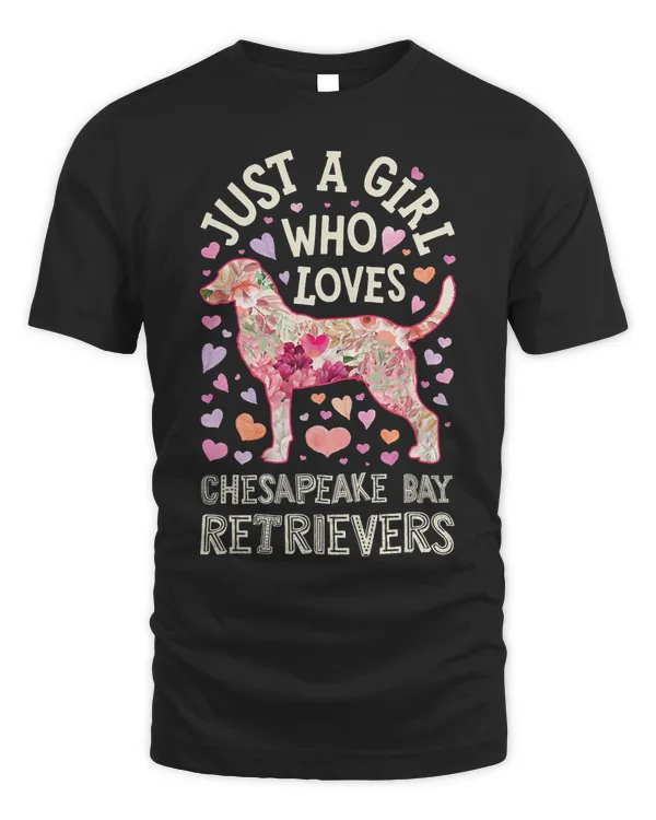Chesapeake Bay Retriever Just A Girl Who Loves Dog Flower 139