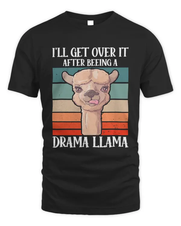Lama Tongue Ill Get Over It After Beeing A Drama LLama