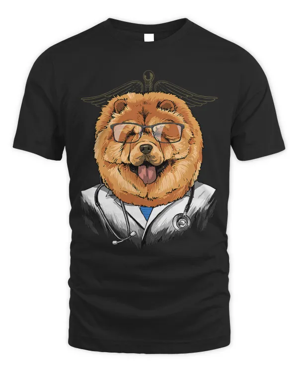 Dogtor Chow Chow Vet Doctor Surgeon Physician Pet Dog Lover