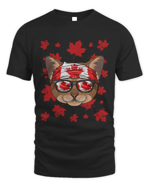 Canadian Abyssinian Patriotic Canada Flag Maple Leaf Pride