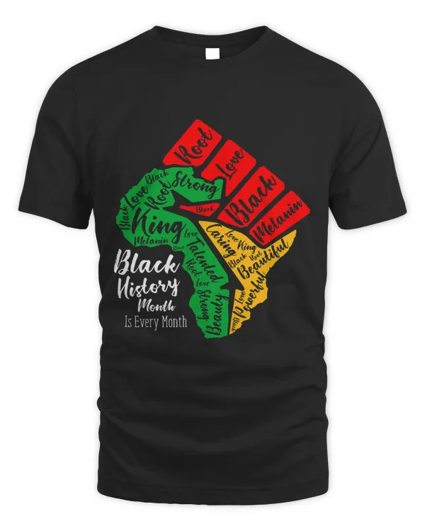 Black History Month Every Month Africa Map Black Men Women