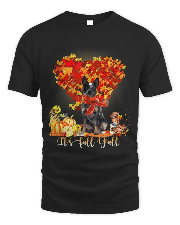 Its Fall Yall Blue Heeler Dog Lovers Thanksgiving202