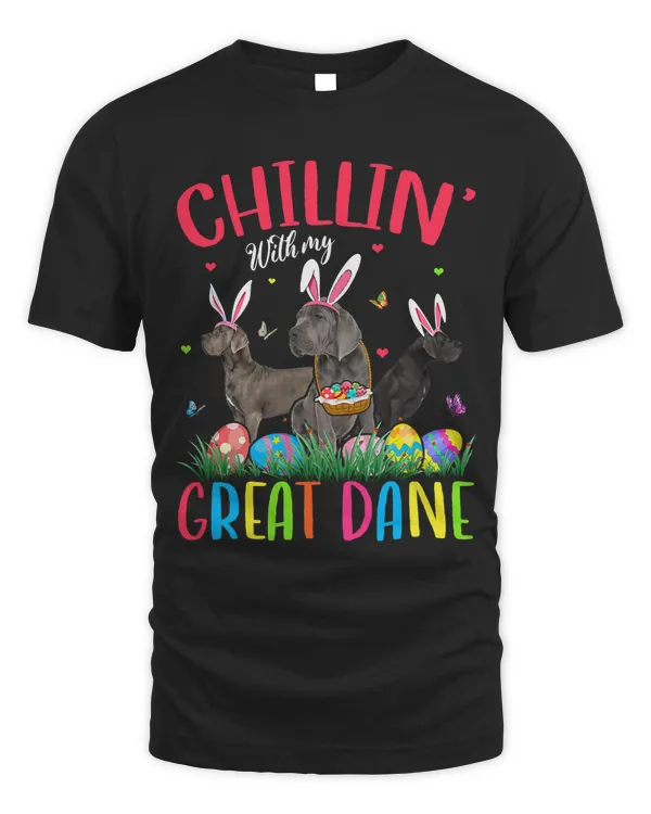 Chillin With My Great Dane Easter Eggs Happy Easter