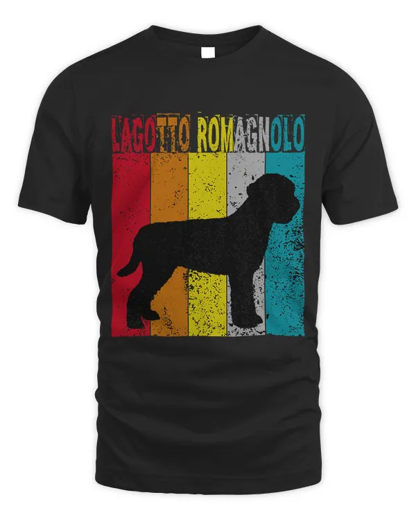 Lagotto Romagnolo Dog Vintage Retro Style Men Women Kids Gif