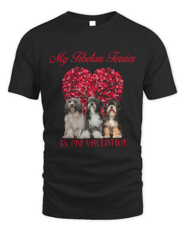 My Tibetan Terrier Is My Valentine Dog Lover Valentines Day 236