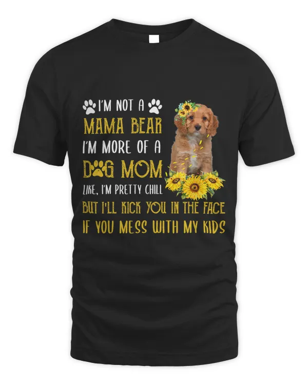 Sunflower Cavapoo Mom Mothers Day Dog Mom Women