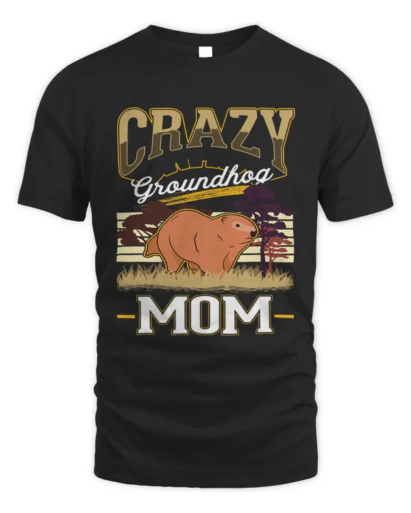 Crazy Groundhog Mom Marmot Groundhog Girl