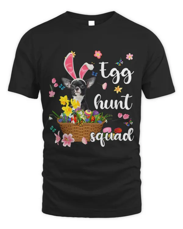 Chihuahua Happy Easter Day Easter Colorful Egg Hunt 2