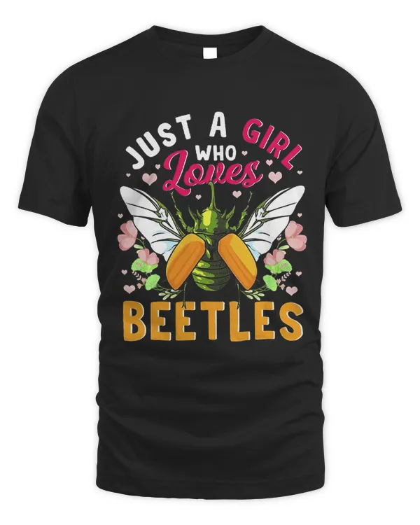 Just A Girl Who Loves Entomologist Beetle Bug Lover 391