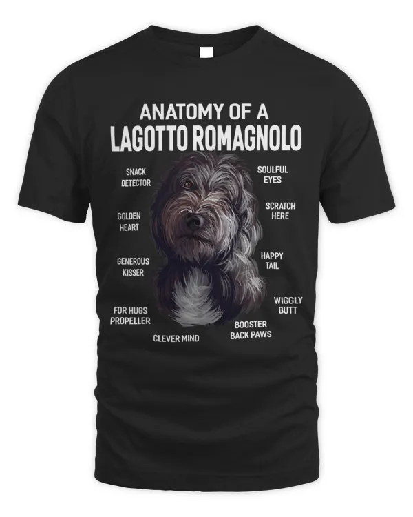 Dogs 365 Anatomy of a Lagotto Romagnolo Dog Funny Gift 9