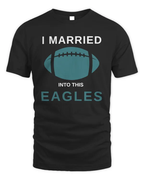I Married Into This Eagles Gift Love Hurts Shirt Poster Canvas Blanket