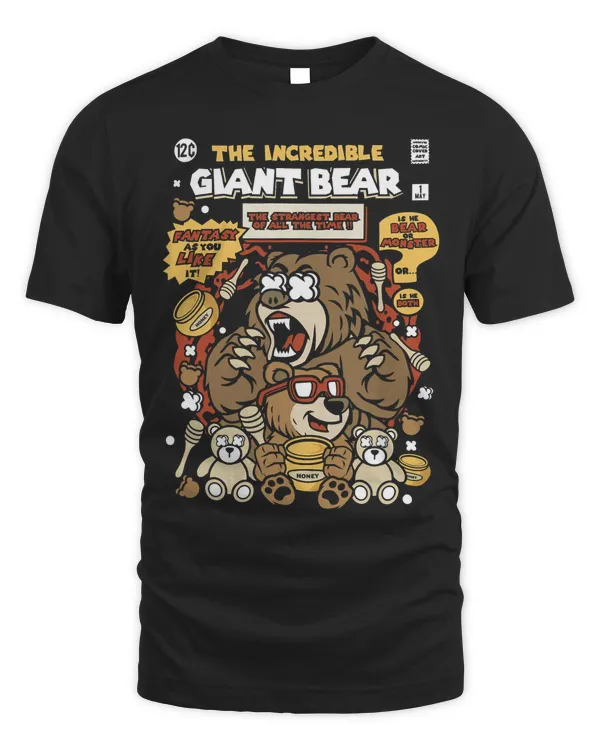 Great Power Grizzly Mama Bear Face WIld Animal