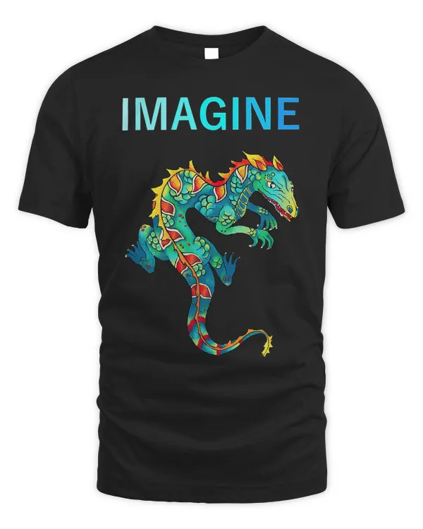Fantasy Dragon Tattoo Style T Shirt 333