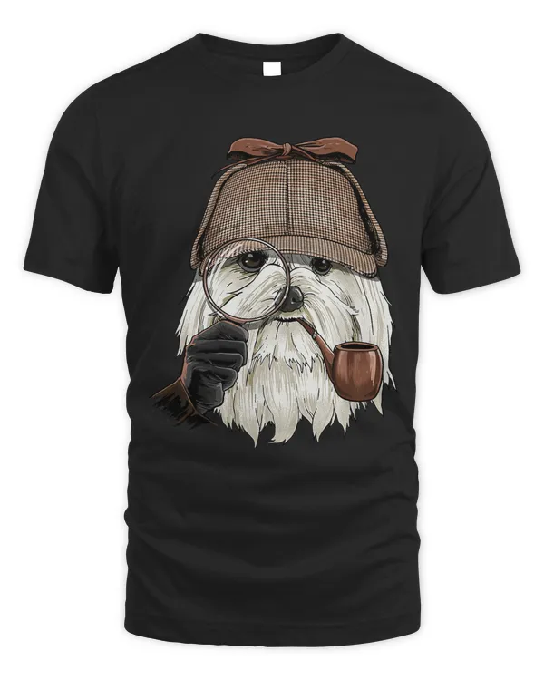 Maltese Detective Maltese Dog Lover 125