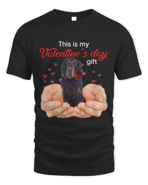 Cute Gordon Setter This Is My Valentines Day Pajama
