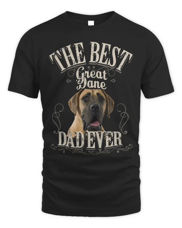 Mens Best Great Dane Dad Ever Funny German Mastiff Dog Gifts