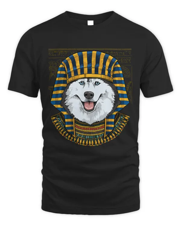Siberian Husky Egyptian Pharaoh Historian Archaeologist Dog 88